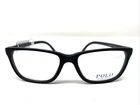 Polo Ralph Lauren RAJ7619AB RC004 53-16-145 Black Full Rim Eyeglasses Frame KZ17 New. Price: $60.00.
