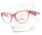 Dolce Gabbana Eyeglasses Dg 3372 3405 Fleur Pink Shimmer 52MM With Case New. Price: $149.50.