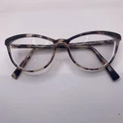 Warby Parker Eyeglasses Frames Only Louise Cat 52-15-140 Black Gray 443 Pre-owned. Price: $40.10.