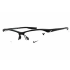 Nike Men's Eyeglasses Matte Black Cat Half Rim Frame 7401 001 New. Price: $57.85.