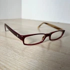 Versace MOD.3003 141 Eyeglasses Red Cream Frames Only Italy 50-16-140 Pre-owned. Price: $39.96.