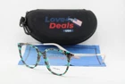New Prada Vpr 13U-F KJJ-1O1 Blue Grey Gold Marble Authentic Eyeglasses 52-17. Price: $192.36.