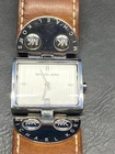 Michael Kors MK-4056 28MM Stainless Steel Brown Leather Womens Watch New Batt Pre-owned. Price: $39.95.