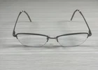Burberry Glasses Frames Only 1333-D 1012 Metal Rectangle Oval 54-16-145 Italy Pre-owned. Price: $59.87.