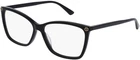 New Gucci Sensual Romantic Gg 0025O Eyeglasses 001 Black 100% Authentic. Price: $147.00.