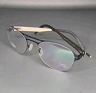 Handmade Ovvo Optics 3628 Black Bronze Titanium Eyeglass Frame 51/21/140 New. Price: $219.95.