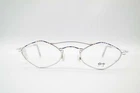 Vintage Banjo 507/130 Silver Blue Red Oval Glasses Eyeglass Frame Nos New. Price: $36.23.