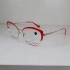 Betsey Johnson Five Stars Coral Cat Eyeglasses Frames 54-17-140MM New. Price: $72.95.