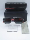 Prada Sps 50L Aviator Sunglasses Col 5AV-1A1 Silver Grey Lenses Size 59/15 New. Price: $269.99.