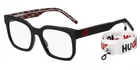 Hugo Hg 1223 Black Pattern 53/20/145 Woman Eyewear Frame New. Price: $213.00.