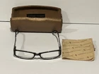 Adrienne Vittadini Eyeglasses W/ Case 53-17 AV1010BLK Made Italy Pre-owned. Price: $35.00.