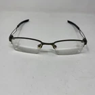 Oakley Halftrack OX3109-0350 Pewter 50-18-140 Eyeglasses NP36 Pre-owned. Price: $49.50.