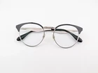 Ray Ban Eyeglasses, Frames Only, Rb 6406 2861, 51-18-145, Black/silver Pre-owned. Price: $39.99.