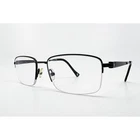 Callaway Crockett Eyeglasses Mens Black Semi Rimless Rectangular 53-18-140 Pre-owned. Price: $39.99.