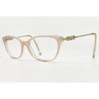 Tiffany & Co Eyeglasses Womens Peach Gold Wheat Leaf Tf 2160-B 54-16-140 Pre-owned. Price: $111.99.
