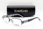 New Bebe BB5089 414 Navy Authentic Eyeglasses 53-17. Price: $80.00.