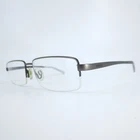 Alberto Romani 706 Gm Gunmetal Gray Rectangular Semi-rimless Eyeglass Frames Pre-owned. Price: $47.98.