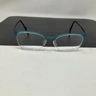 Scott Harris C1 51/18/138 Aqua Blue Gunmetal Eyeglasses Pre-owned. Price: $145.00.