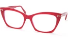 New Tom Ford TF5709-B 072 Red Eyeglasses Frame 54-17-140MM B42MM Italy. Price: $194.99.
