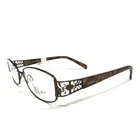 Roberto Steffani 79 Col 10 Eyeglasses Frames Brown Rectangular 53-16-135 New. Price: $29.09.