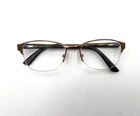 Ann Taylor Petite Eyeglasses Frames 48-16-125 Atp 701 C02 Brown Half Rim Pre-owned. Price: $21.00.