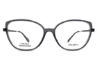 Max & Co. Eyeglasses Frames MO5079 001 Shiny Gray Black Cat 53-15-140 New. Price: $59.99.