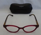 Vogue 5244 2672 Eyeglasses Frame 49 17 140MM Opal Dark Redserigraphy Round Pre-owned. Price: $15.89.