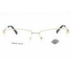 Harley Davidson HD0949 032 Gold Metal Semi Rim Eyeglasses Frame 56-16-145 New. Price: $99.60.