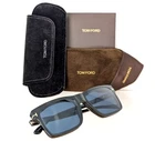 New Authentic Tom Ford Tf 5682-B 001 Eyeglasses With Clip-on Ft 54MM Frame. Price: $299.99.