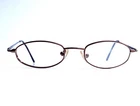 Valentino Youth Brown Gold Oval Metal Eyeglasses Italy 5179 0K3C 44 19 130 Pre-owned. Price: $59.00.