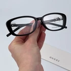 Gucci Women Authentic Eyeglasses Shiny Black Demo Square GG1685OK 001 Brand New. Price: $202.46.