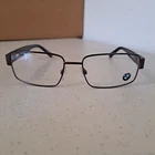 Bmw Collection Eyeglasses B6010 Black Square Made In Italy *frames Only I-73 New. Price: $74.99.