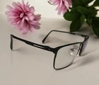 Euc Tlg Titanium NU043 Black Square Eyeglasses Frames, 145 Mm Pre-owned. Price: $19.99.