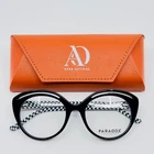 Paradox P5066 90 Black White Checker Womens Cat Eyeglasses 51-19-140 B:44 New. Price: $47.99.