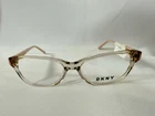 Dkny Eyeglasses Frames DK5011 280 Nude Clear Cat Full Rim 52-15-135 H15796 New. Price: $65.98.