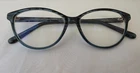 London Fog Eyeglasses Model LF007 C1 Blue/grey Patterned Plastic Frame Only Pre-owned. Price: $19.99.