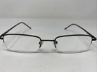Casino Eyewear CB1078 Chc 54-19-145 Chocolate Half Rim Eyeglasses Frame +D69 Pre-owned. Price: $42.50.