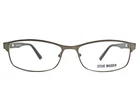 Steve Madden Eyeglasses Frames M052 Gunmetal Rectangle Full Rim 52-18-140 New. Price: $39.99.