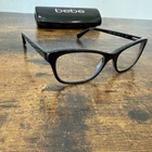 Bebe Eyewear Ooh Lala! BB5103 001 Jet Black 17 135 Flex Hinge Eyeglasse Pre-owned. Price: $26.95.