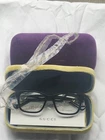 Gucci GG1025O 003 Black With Gold Detachable Chain 51MM Eyeglasses New Authentic. Price: $249.00.