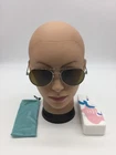 Firmoo SMLT065 Gunmetal Aviator Eyeglasses Optical Frame 54-17-145 New. Price: $21.99.