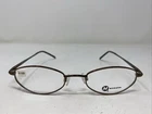Modern Optical Dazzle Brown 51-20-140 Metal Full Rim Eyeglasses Frame X92 New. Price: $40.00.