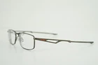 OY3001-0249 Boy's Oakley Barspin Xs Pewter Red 49-15-130 Eye Glasses No Earsocks Pre-owned. Price: $19.99.