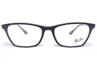 New Ray Ban RB7053F 5364 Mens Matte Black Rectangle Eyeglasses Frames 54/17 140. Price: $109.99.