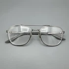 Ray-ban RB6485 3123 Silver Aviator/clear Eyeglasses 55-19-145 Frames Only Pre-owned. Price: $69.97.