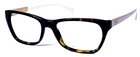 Ray-ban RB5298 5549 Dark Brown/beige Women 53-17-135 Eyeglasses Frame Pre-owned. Price: $56.00.