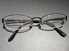 Capezio Eyeglass Frames Cz 5005 Black Metal 50-18 135 Half Rim Only Pre-owned. Price: $14.00.