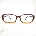Cole Haan Eyeglasses Frame CH956 Women Purple Brown Full Rim Rectangle 52-15-135 Pre-owned. Price: $53.99.