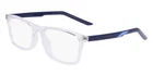 Nike 5544 Clear/midnight Navy 50/15/135 Child Eyeglasses Nuovo. Price: $98.98.