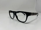 Versace Mod. 3338 GB1 54/18 140 Shiny Black Full Rim Eyeglasses A2319 Pre-owned. Price: $49.00.